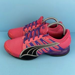 Puma Pink Training Shoes.